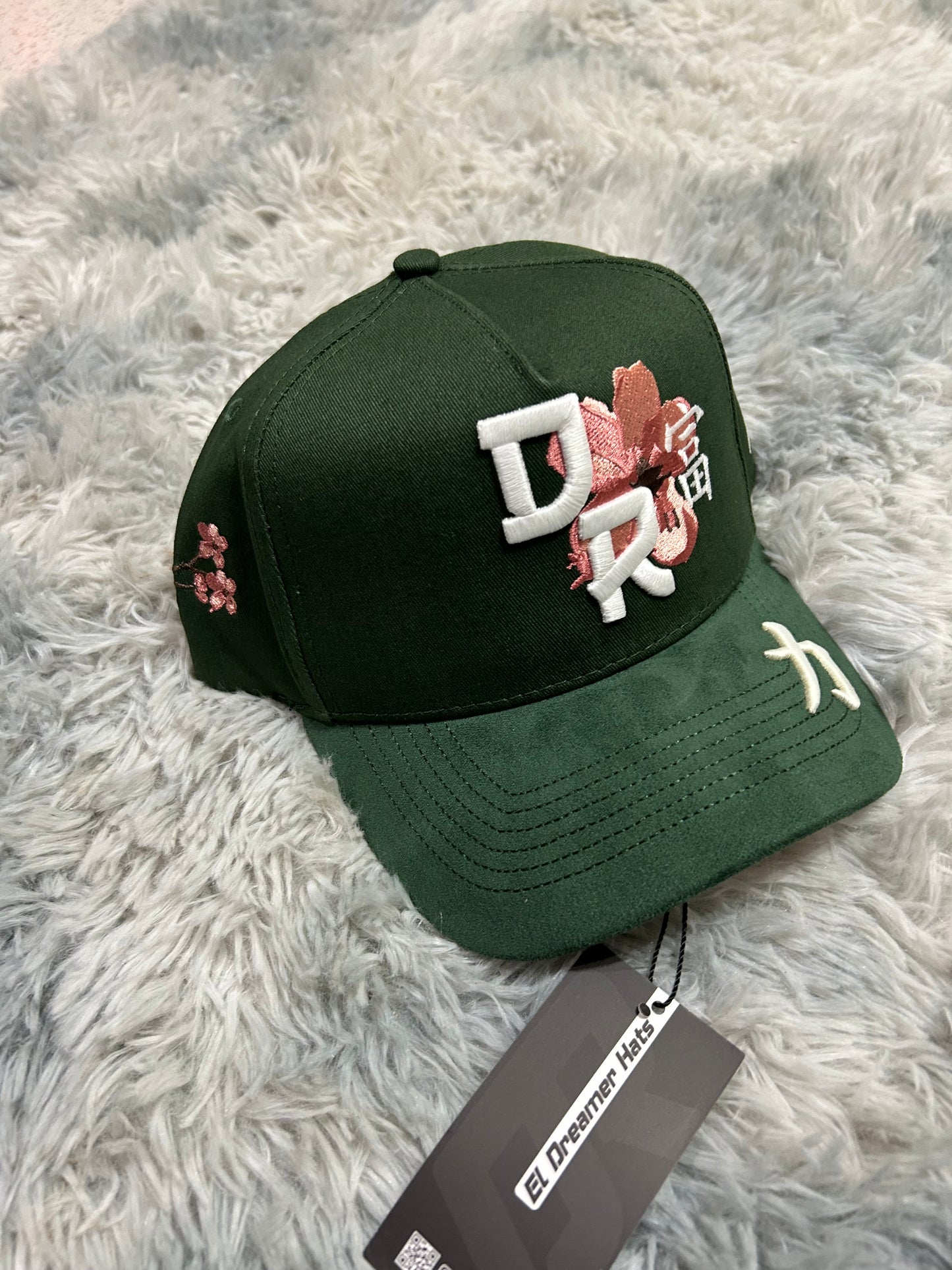 Dreamer Hats Kanji verde