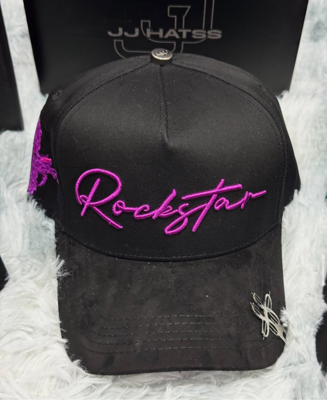 JJ hats Rockstar morada