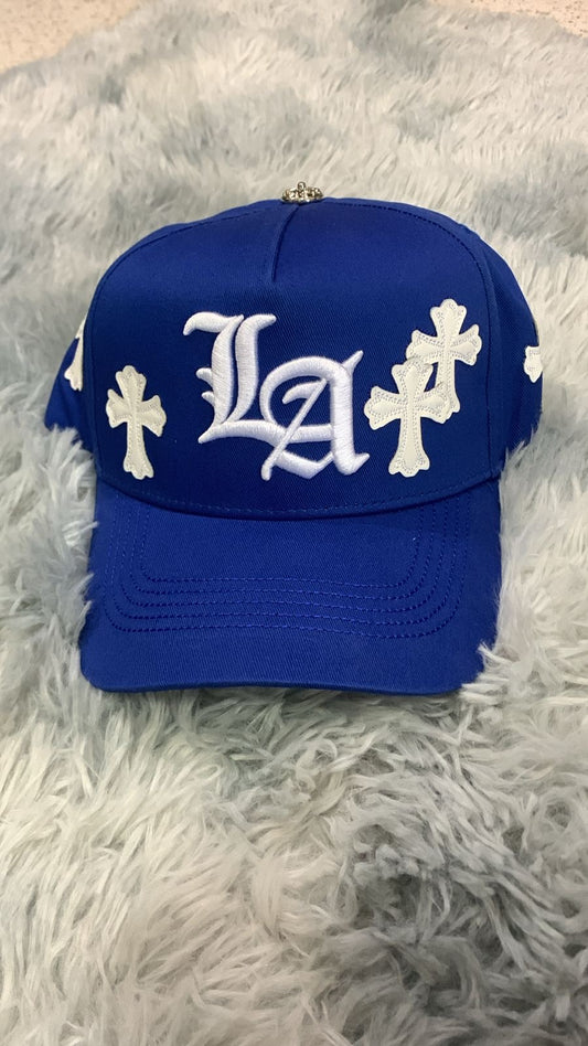 Thirty one hats LA CRHOME BLUE